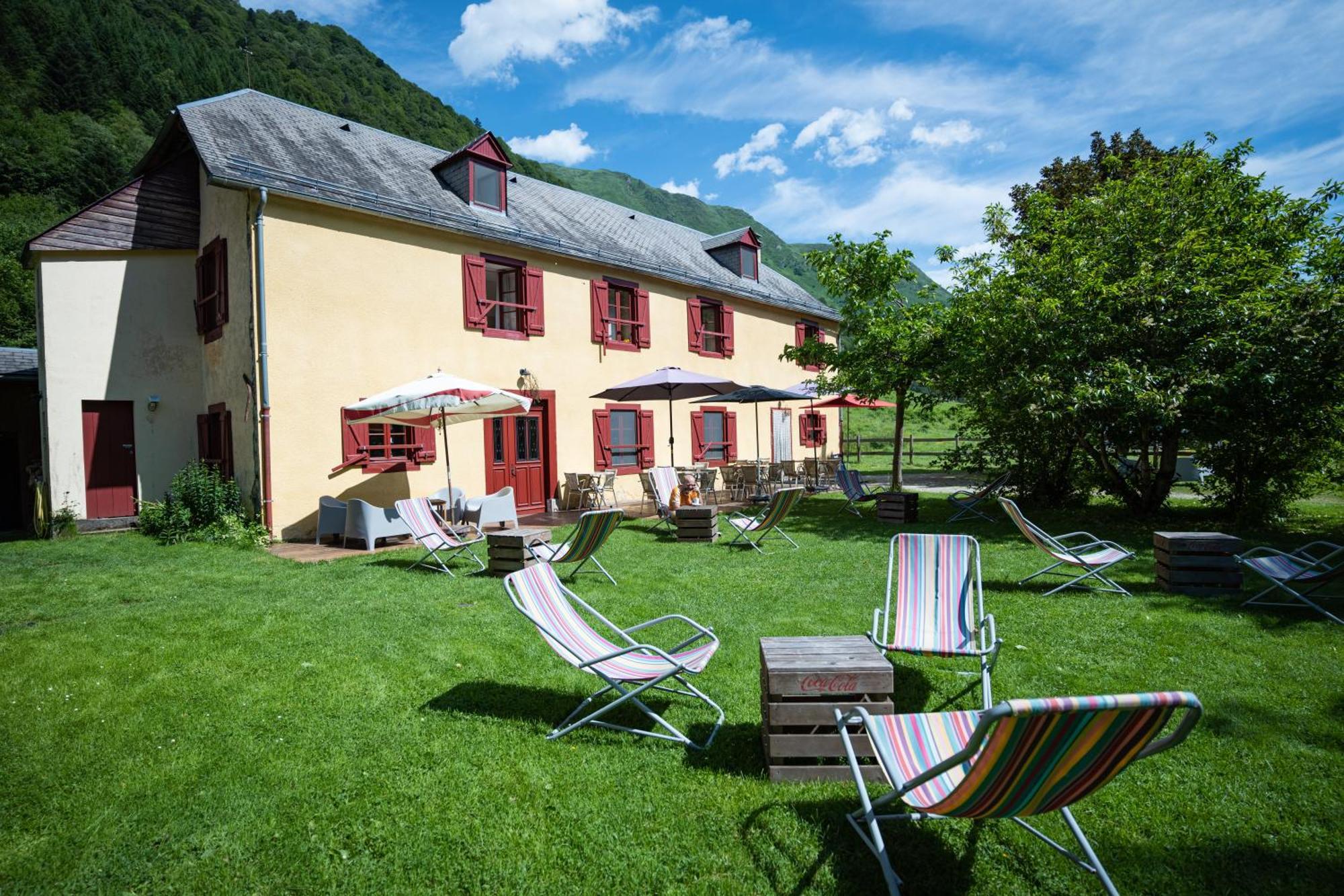 Gite Auberge Les Cascades La Mongie Buitenkant foto